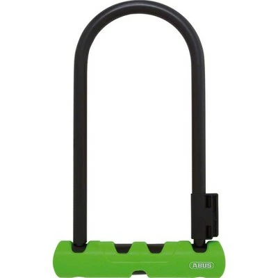 Abus Ultra 410 U-Lock 3.9 x 9" Black/Green 3 Abus Ultra 410 U-Lock 3.9 x 9" Black/Green