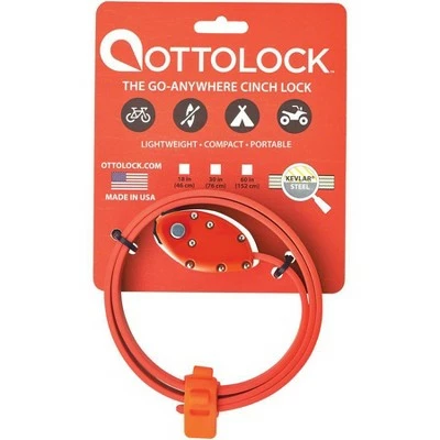 OTTOLOCK Cinch Lock: 30", Otto Orange | Chip-Resistant Cerakote Paint 4 OTTOLOCK Cinch Lock: 30", Otto Orange | Chip-Resistant Cerakote Paint - Image 2