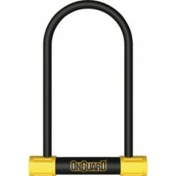 OnGuard BullDog Series U-Lock 4.5 x 11" Black/Yellow