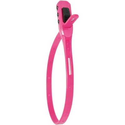 Hiplok Z-Lok Combo Security Tie Lock Single: Pink | Reinforced Steel Core 3 Hiplok Z-Lok Combo Security Tie Lock Single: Pink | Reinforced Steel Core