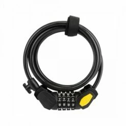 Sunlite Defender Combo Cable Lock Combo 8mm 6`/183cm