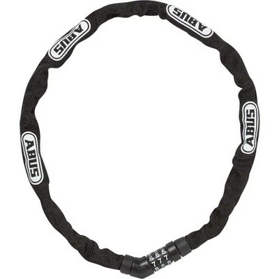 ABUS Steel-O-Chain 4804C Combination Lock 75cm Length 4mm Diameter Black 3 ABUS Steel-O-Chain 4804C Combination Lock 75cm Length 4mm Diameter Black