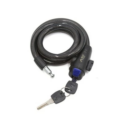 X AUTOHAUX Universal Bike Scooter Anti Thief Disc Safety Security Cable Wire Lock w/2 Keys 6 X AUTOHAUX Universal Bike Scooter Anti Thief Disc Safety Security Cable Wire Lock w/2 Keys - Image 4