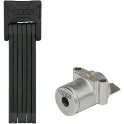Abus Bordo 6015/90 Folding Lock with keyed alike Powertube Lock Core IT2.1
