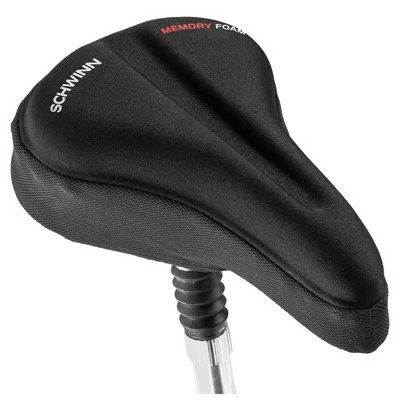 Schwinn Sport Memory Foam Bicycle Seat Cover - Black 4 Schwinn Sport Memory Foam Bicycle Seat Cover - Black - Image 2