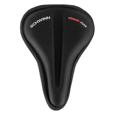 Schwinn Sport Memory Foam Bicycle Seat Cover - Black 6 Schwinn Sport Memory Foam Bicycle Seat Cover - Black - Image 4