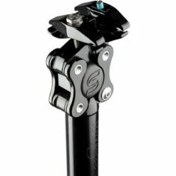 Cane Creek eeSilk Suspension Seatpost - Alloy, 27.2 x 375mm, 20mm Travel, Black
