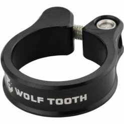 Wolf Tooth Seatpost Clamp- Black Diameter: 34.9