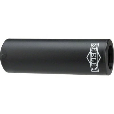 Sunday Seeley PC BMX Peg Black 14mm with 3/8" Adaptor 4.75" Length 3 Sunday Seeley PC BMX Peg Black 14mm with 3/8" Adaptor 4.75" Length