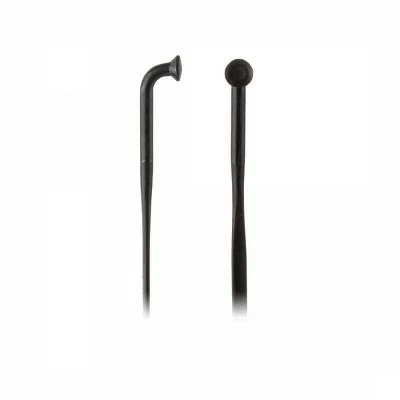 Sapim CX-Ray Bladed J-Bend 182mm Black Spoke, Individual 3 Sapim CX-Ray Bladed J-Bend 182mm Black Spoke, Individual