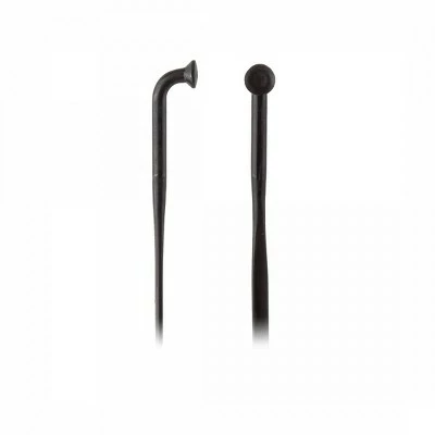 Sapim CX-Ray Bladed J-Bend 266mm Black Spoke, Individual 3 Sapim CX-Ray Bladed J-Bend 266mm Black Spoke, Individual