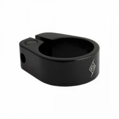 Origin8 Clampdown Seatpost Clamp 31.8 Black | Rounded Edges & Floating Bolt