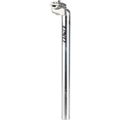 Kalloy Uno 602 Seatpost 26.8 x 350mm Silver Bicycle Seatpost 24mm Offset 3 Kalloy Uno 602 Seatpost 26.8 x 350mm Silver Bicycle Seatpost 24mm Offset