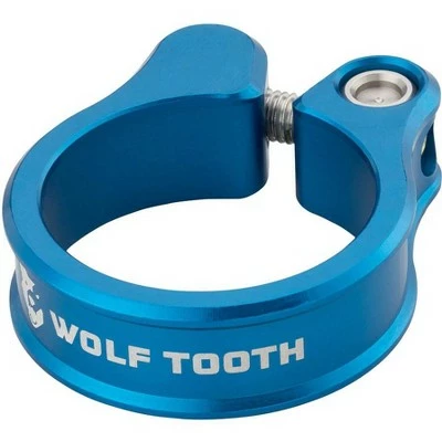 Wolf Tooth Seatpost Clamp- Blue Diameter: 29.8 3 Wolf Tooth Seatpost Clamp- Blue Diameter: 29.8