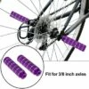 Unique Bargains Universal Axle Rear Foot Pegs Footrests for BMX MTB Bike Bicycle Axles Pedals Purple 3.94"x1.10" 1 Pair -US Bikes & Cycling Sales 2023 unnamed file 4262