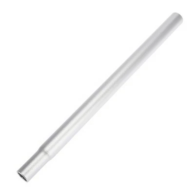 X AUTOHAUX 25.4x400 Bicycle Seat Post Alumum Alloy Cyclg Seat Post Tube Silver Tone 5 X AUTOHAUX 25.4x400 Bicycle Seat Post Alumum Alloy Cyclg Seat Post Tube Silver Tone - Image 3