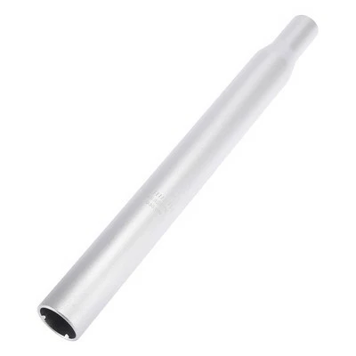 X AUTOHAUX Bicycle Seat Post 30.8x300 Tube Alumum Alloy without Scale Mark Silver Tone 6 X AUTOHAUX Bicycle Seat Post 30.8x300 Tube Alumum Alloy without Scale Mark Silver Tone - Image 4