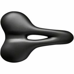 Selle San Marco Trekking Open-Fit Saddle - Steel, Black, Men's, Large