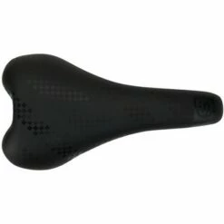 Smanie DJ Series Saddle - Steel, Microfiber Black, 133