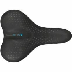 Selle San Marco Trekking Gel Saddle - Steel, Black, Men's, Large, Gel