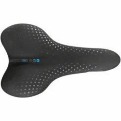 Selle San Marco Trekking Gel Saddle - Steel, Black, Men's, Small, Gel
