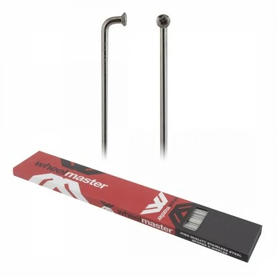 Wheel Master Stainless Steel Spokes J-Bend 2.0 305mm Silver 3 Wheel Master Stainless Steel Spokes J-Bend 2.0 305mm Silver