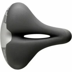 Selle Italia T2 Flow Saddle - Fec Alloy, Black, L2
