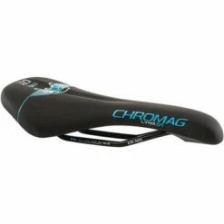 Chromag Lynx DT Saddle - Chromoly, Black/Blue