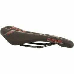 Chromag Mood DT Saddle - Chromoly, Black/Red