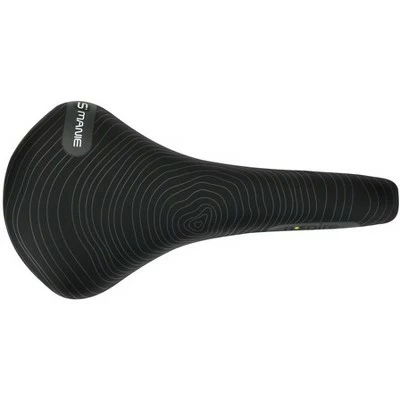 Smanie N.Spire Saddle - Chromoly, Microfiber Black, 136 3 Smanie N.Spire Saddle - Chromoly, Microfiber Black, 136