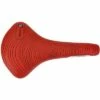 Smanie N.Spire Saddle - Chromoly, Microfiber Red, 156