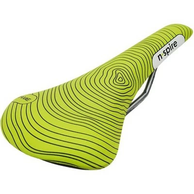 Smanie N.Spire Saddle - Chromoly, Microfiber Green, 156 4 Smanie N.Spire Saddle - Chromoly, Microfiber Green, 156 - Image 2