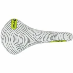 Smanie N.Spire Saddle - Chromoly, Microfiber White, 136