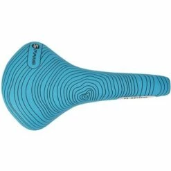 Smanie N.Spire Saddle - Chromoly, Microfiber Blue, 146