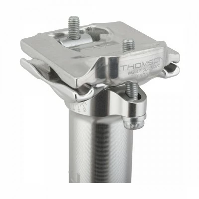Thomson Masterpiece Seatpost: 27.2 x 330mm Silver 3 Thomson Masterpiece Seatpost: 27.2 x 330mm Silver