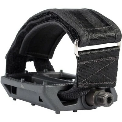 Fyxation Gates Pedal and Strap Kit - Platform, Nylon, 9/16", Black 4 Fyxation Gates Pedal and Strap Kit - Platform, Nylon, 9/16", Black - Image 2