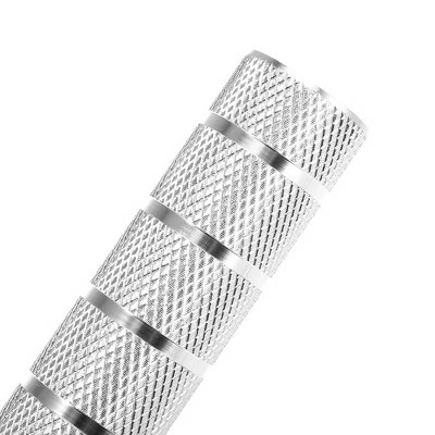 Unique Bargains 1 Pair Aluminum Alloy Stripe Cylinder Axle Rear Foot Pegs Footrests for BMX MTB Bicycle Bike Pedals 3.94"x1.10" 8 Unique Bargains 1 Pair Aluminum Alloy Stripe Cylinder Axle Rear Foot Pegs Footrests for BMX MTB Bicycle Bike Pedals 3.94"x1.10" - Image 6