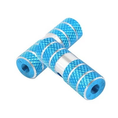 Unique Bargains Aluminum Alloy Cylinder Shaped Anti Slip Axle Foot Pegs for Bike Bicycle Pedals Blue 2.7 x 0.9" 4 Pcs 7 Unique Bargains Aluminum Alloy Cylinder Shaped Anti Slip Axle Foot Pegs for Bike Bicycle Pedals Blue 2.7 x 0.9" 4 Pcs - Image 5