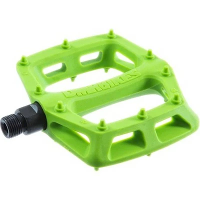 DMR V6 Pedals Plastic Platform 9/16" Green Bicycle Flat Pedal 6mm Pins 3 DMR V6 Pedals Plastic Platform 9/16" Green Bicycle Flat Pedal 6mm Pins
