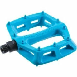 DMR V6 Pedals - Platform Plastic 9/16" Blue Nylon Body Bicycle Pedal