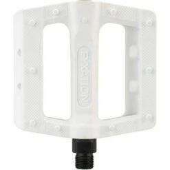 Fyxation Gates Slim Pedals - Platform, Plastic, 9/16", White