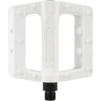 Fyxation Gates Slim Pedals - Platform, Plastic, 9/16", White 3 Fyxation Gates Slim Pedals - Platform, Plastic, 9/16", White