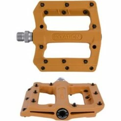 Fyxation Mesa MP Pedals - Platform, Composite/Plastic, 9/16", Desert Moab Orange