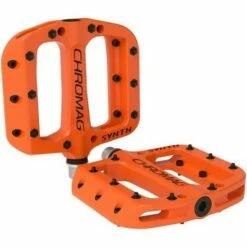 Chromag Synth Pedals - Platform, Composite, 9/16", Orange