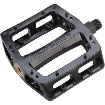 Odyssey BMX Odyssey Trailmix Pedals - Platform, Aluminum, 9/16", Black 3 Odyssey BMX Odyssey Trailmix Pedals - Platform, Aluminum, 9/16", Black