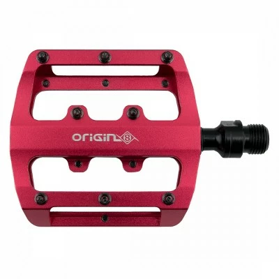 Origin8 Rascal XS Platform 9/16` Red | CNC Chromoly Spindle 3 Origin8 Rascal XS Platform 9/16` Red | CNC Chromoly Spindle