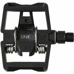 Time ATAC LINK Pedals - Single Sided Clipless with Platform, Aluminum, 9/16", Black
