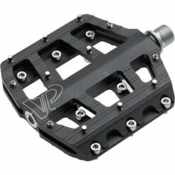 VP Components Vice Trail Pedals - Platform, Aluminum, 9/16", Black