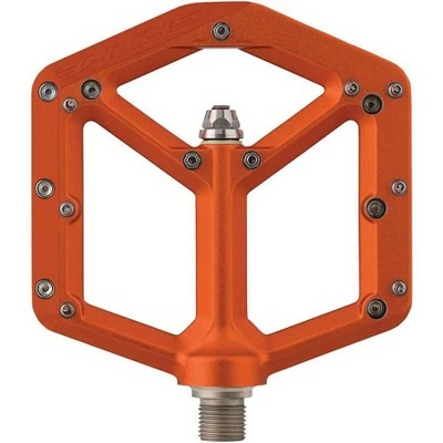 Spank Spike Mountain Bike Pedals, Platform with Replaceable Pins, 9/16", Orange 3 Spank Spike Mountain Bike Pedals, Platform with Replaceable Pins, 9/16", Orange