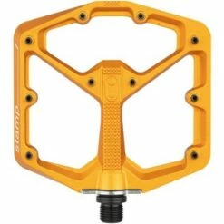 Crank Brothers Stamp 7 Pedals - Platform, Aluminum, 9/16", Orange, Large